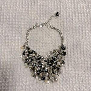 Sequin - chainmail embellished necklace